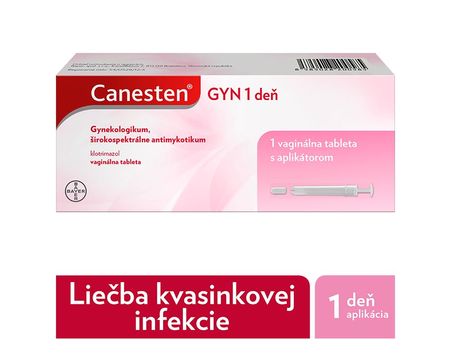 Balenie Canesten GYN 1 den